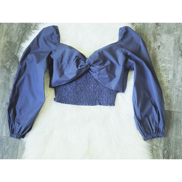 NEW Anthropologie Sunday In Brooklyn Back Bow-Tie Blouse - MP - Picture 5 of 8